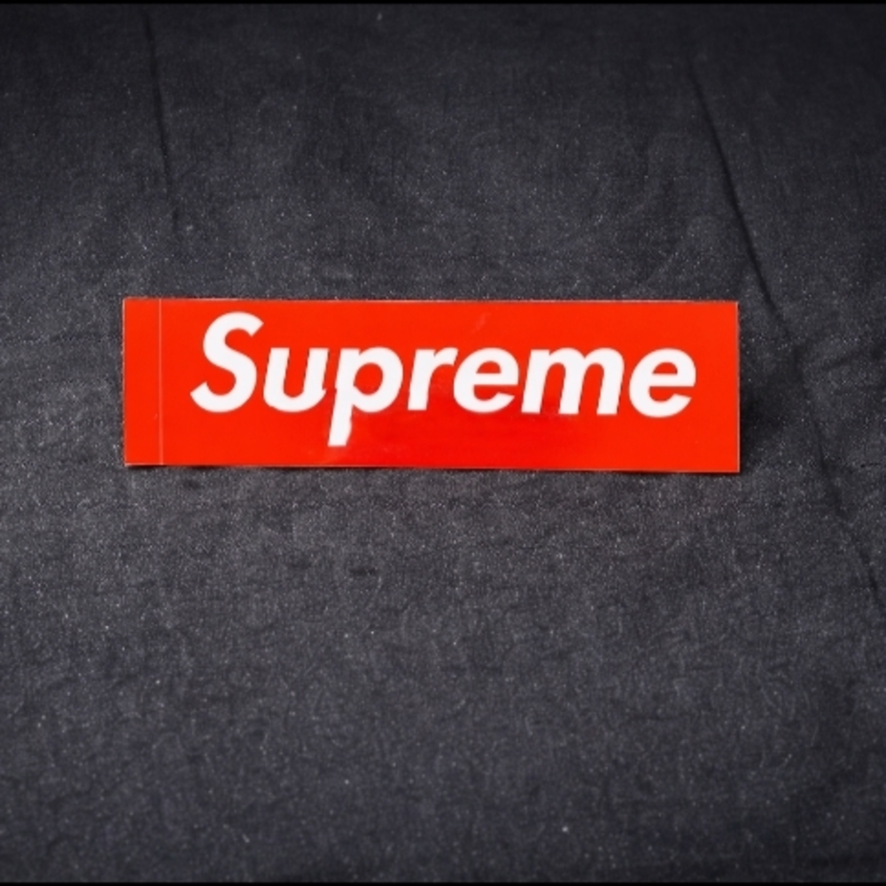 Supreme Red Logo Sticker - Picture 2 of 2